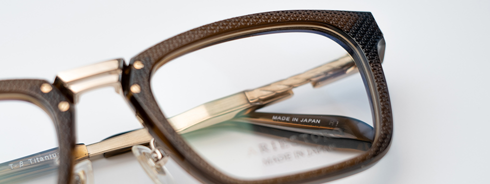 ARISTO眼鏡:スウェージング加工